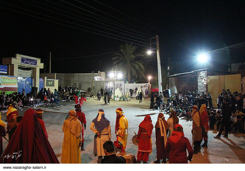 تعزیه سنتی شهادت حضرت علی اکبر(ع) در نظرآقا به روایت تصویر